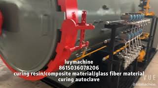 Automatically PLC control composite material curing autoclave
