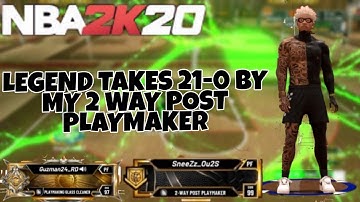 MY 2 WAY POST PLAYMAKER VS LEGEND AT STAGE 1V1🔥