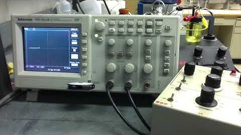 linear scan voltammetry experiment