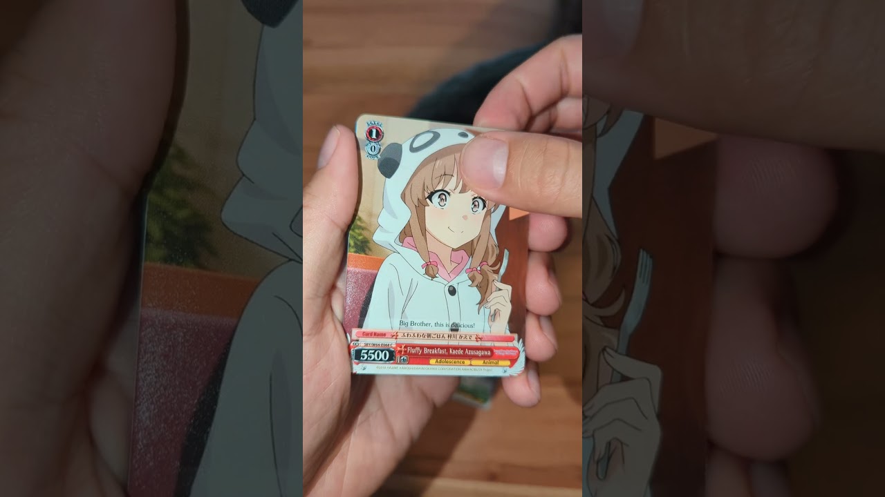 Weiss Schwarz - Rascal Does Not Dream 