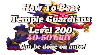 Level 200 Temple Guardians - Lara's Glory - Lara Croft Event - Hero Wars: Dominion Era