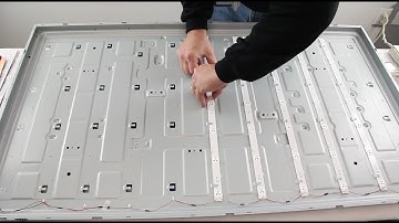 Hisense TV LED Backlight Replacement Tutorial for No Backlights and Bad LEDs