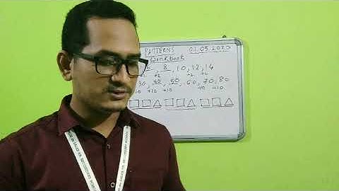 Patterns, class 3C, 1st June 2020@SFSNARENGI