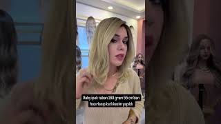 160 Gr - 55 Cm - Peruk Katlı Kesim