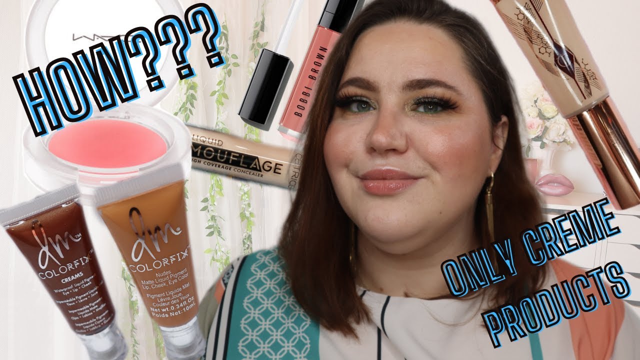 GRWM | Testing New Products | Using Only Creme Products | Testing a New Brand | And Much More