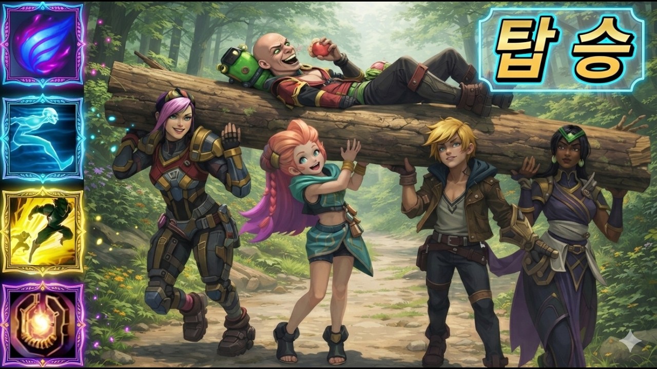 상대 탑정글은 완전히 멘탈이 나갔읍니다 ㅋ(신지드vs트린다미어)