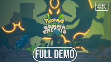 Pokémon Gamma Emerald – Full Demo Playthrough in 4K | No Commentary