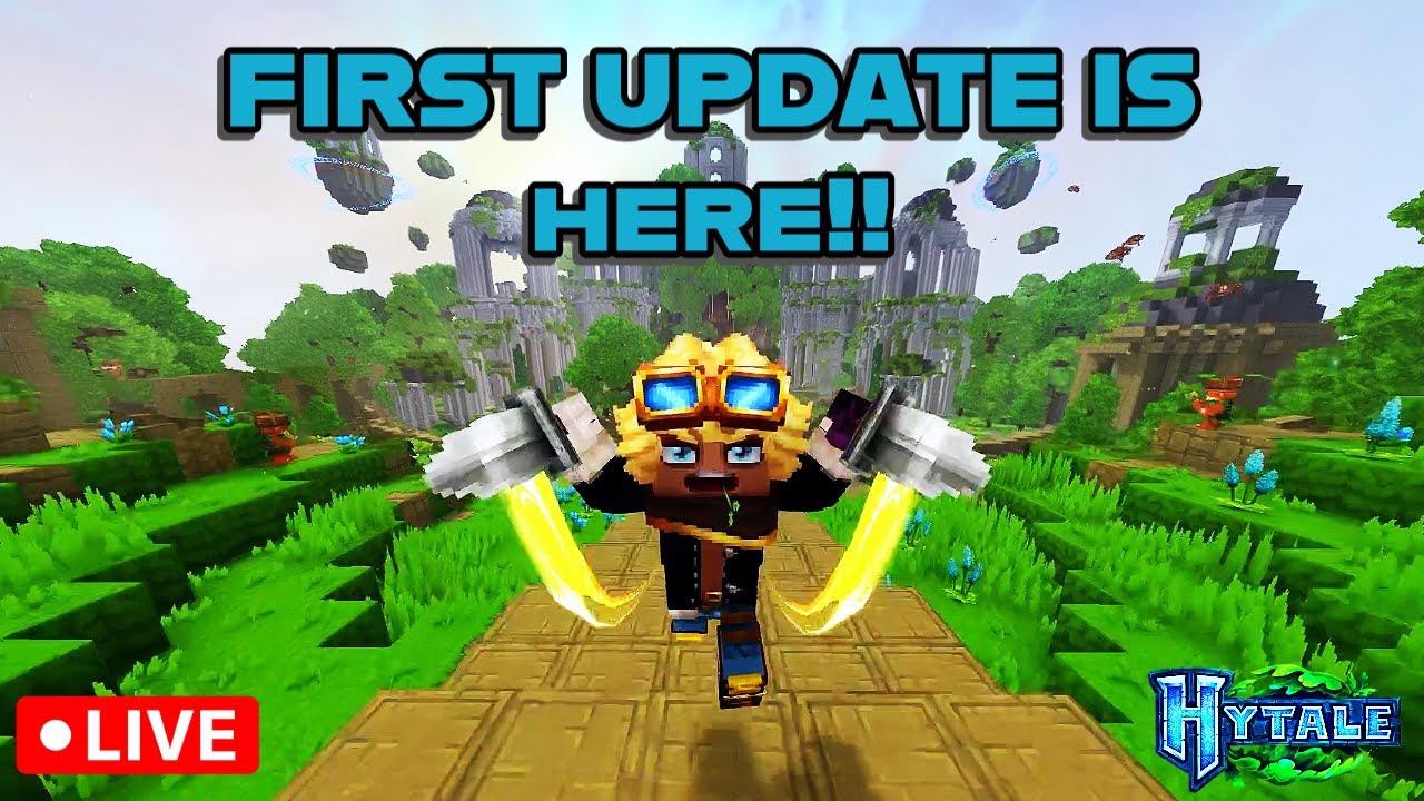 Hytale's First Update IS HERE!!! | Let's Explore What's New!!!
