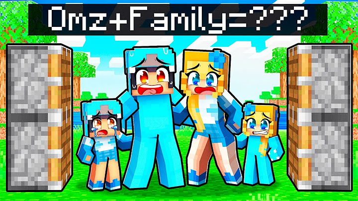 Omz + Family = ??? In Minecraft!