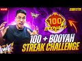 100+ Booyah Streak Challenge🔥| Free Fire Max Live #ffunban #fflive #pratapgaming