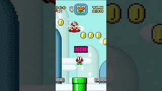 Power Balloon SMW! #mario #nintendo #gaming #supermarioworld #retro #funny