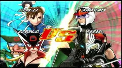 Tatsunoko vs. Capcom - Survival Mode:  Road To Triple Digits (Part 1)