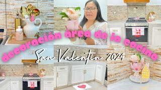 💖Decoración Área De La Cocina💕 Para San Valentín 💞