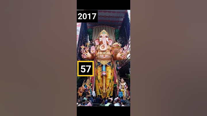 Khairatabad ganesh Height from 2007 to 2021 visit channel once