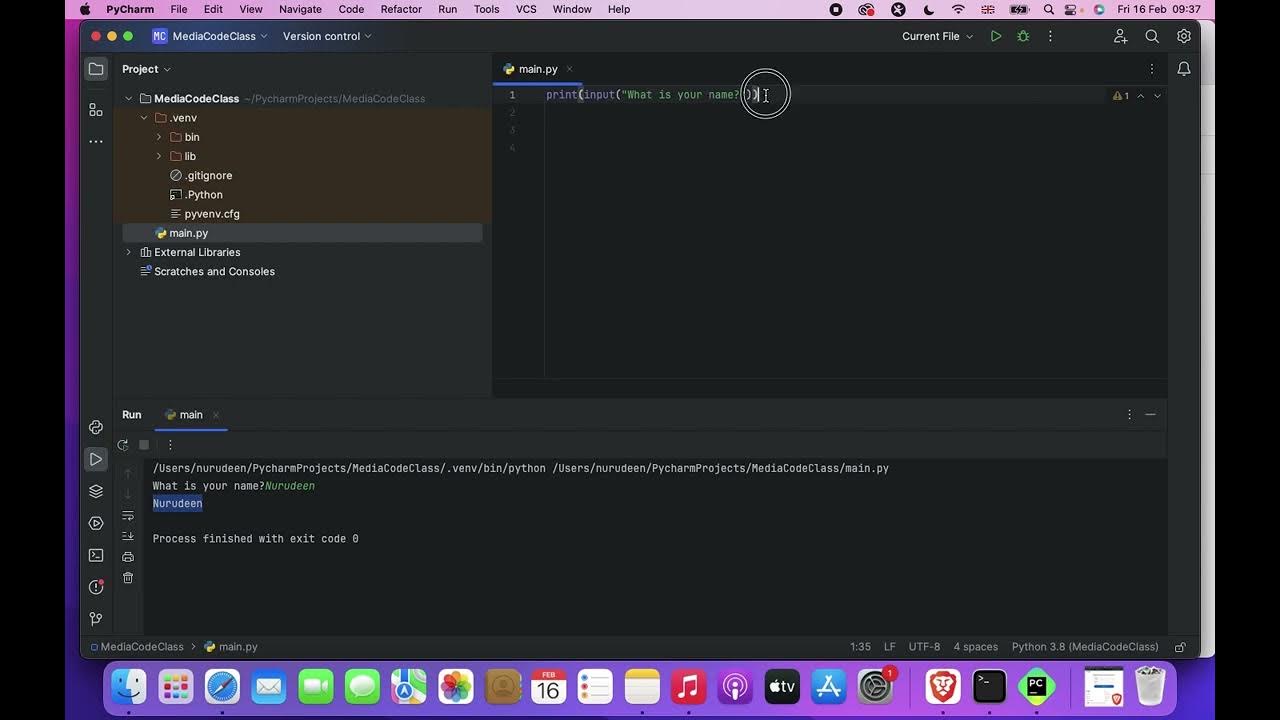 Python Input Function - YouTube