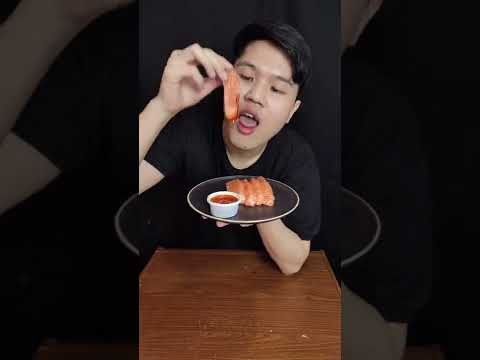 แซลม่อนจิ้มกับอะไรอร่อยที่สุด🐟🤤#artasmr#แซลม่อน