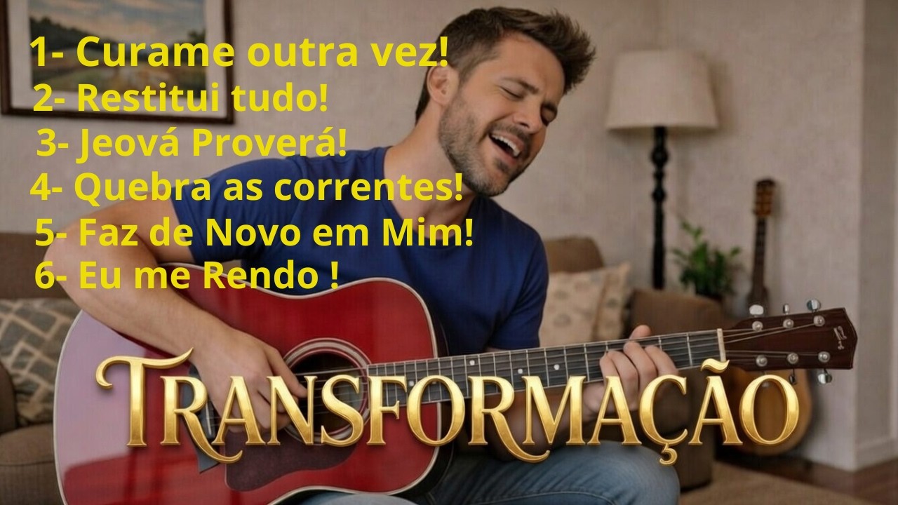 Transformação! #HinoGospel #Transformação#Louvor2026#Adoração#DeusRestaura#SomDaGratidão #Rendição