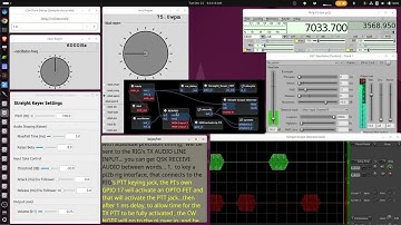 QRQ CW KEYING of ELECRAFT K3S above 70 wpm with absolute precision & zero jitter/uses pi2b interface