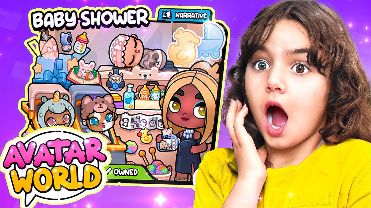 J’ai Acheté Le Pack BABY-SHOWER Dans AVATAR WORLD