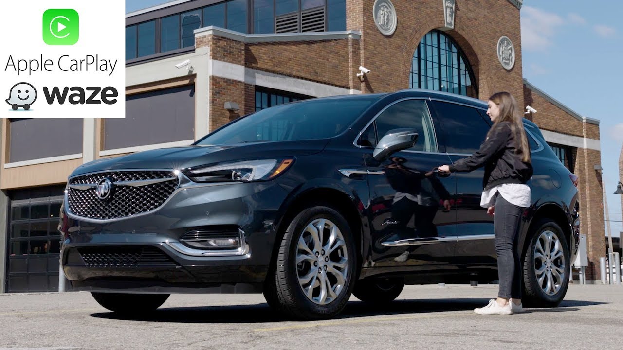 2018 Buick Enclave Avenir Waze In Apple Carplay Demonstration