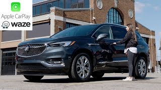 2018 Buick Enclave Avenir - Waze in Apple CarPlay demonstration