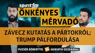 A pártok támogatottsága; Trump pálfordulása; Jánisz Varufákisz állításai  Önkényes Mérvadó 2024#637