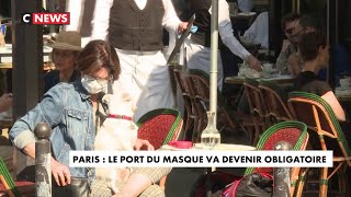 Paris : le port du masque va devenir obligatoire