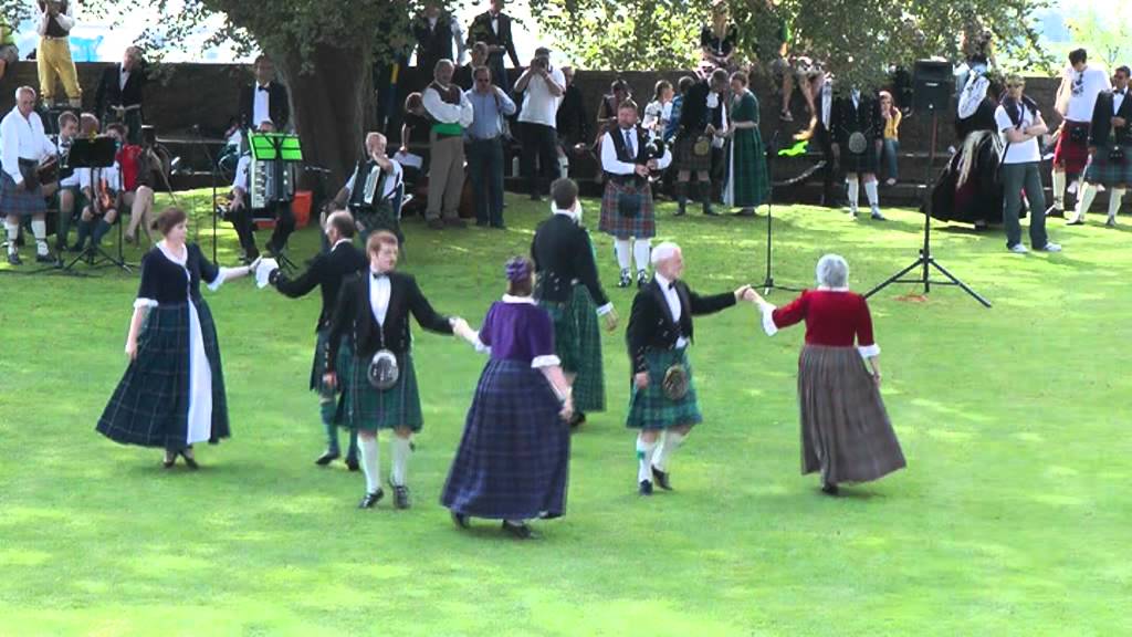 Scottish folk dance Lord McLays set YouTube