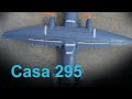 Радиоуправляемая модель самолета Casa 295. Первый полет.