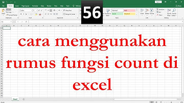 cara menggunakan rumus fungsi count di excel