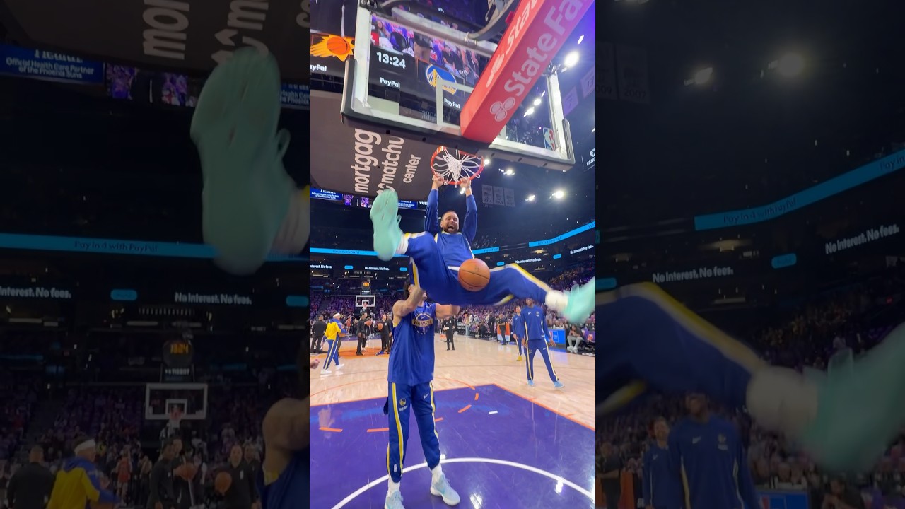 Stephen Curry Dunks ⁉️🤯 | #shorts