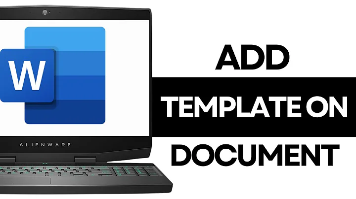 How to Add a Template to an Existing Document in MS Word