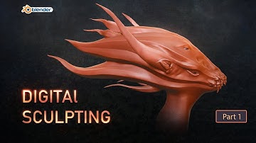 3D Character Sculpting | Time-lapse | Part 01 | Blender 2.82