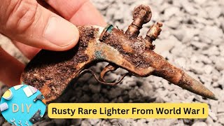 Rare WW1 Trench Lighter Restoration #restoration #diy #viral