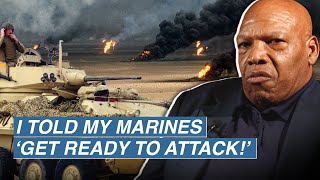 Desert Storm MARINE HERO on Navy Cross COMBAT Action | Eddie Ray