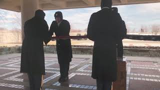 My Grandfather's Internment at Arlington National Cemetary (Folding of the Flag and presentation)