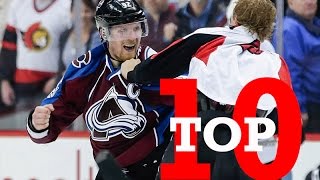 Top Ten NHL Hockey Fights of March 2017