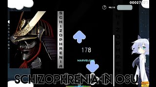 Schizophrenia Beat Map(By:@Emyyhphonk )