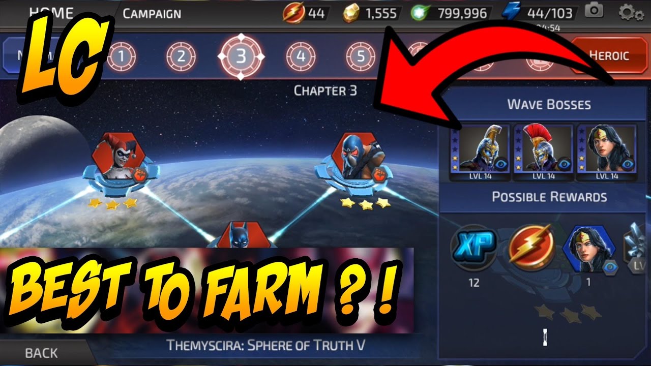 DC Legends Best Characters To Farm (Farmable Characters) YouTube