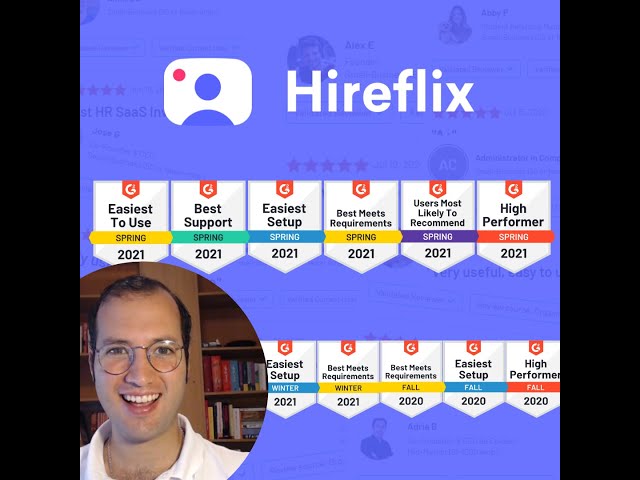 Hireflix Demo [All Features] The best one-way video interview software