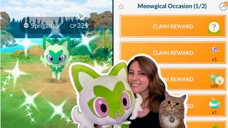 Sprigatito Community Day: Kicking Off 2025 in Pokémon GO!