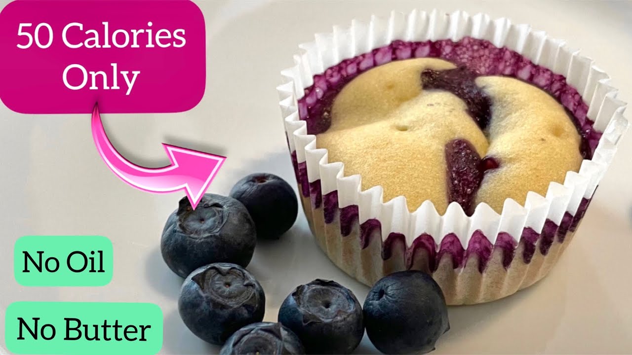 LOW CALORIE CUPCAKES 50 Calorie Blueberry Cupcakes Low Calorie