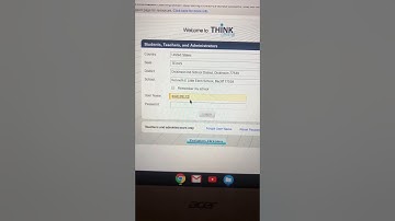 Think Central Log in tutorial