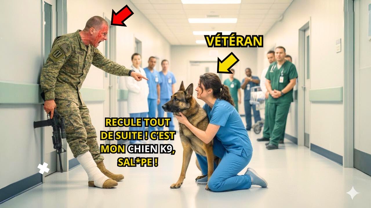 Ce chien de guerre défie les ordres et reconnaît une infirmière que personne ne connaissait
