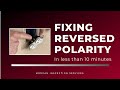 Fixing Reversed Polarity/Hot Neutral Reverse