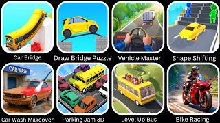 Shape Shifting | Vehicle Masters | Draw Bridge Puzzle | Best Android Games Gameplay  screenshot 4
