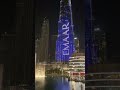 Dubai travel #dubailife #habibi #burjkhalifa #richlifestyle #fountain #watershow #telugu #downtown