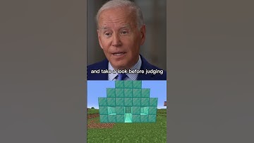 Joe Biden builds a particle accelerator #aivoice #minecraft