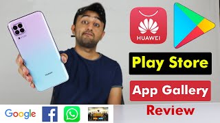 Huawei Nova 7i Play Store | Google Apps & App Gallery Review | URDU