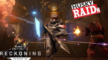 Halo Infinite Multiplayer Xbox Gameplay: New Husky Raid Maps